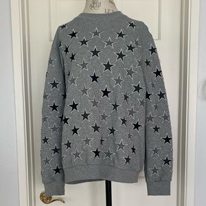 GIVENCHY Star Design Embroidered Sweatshirt